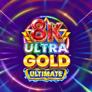 8K Ultra Gold Ultimate Logo