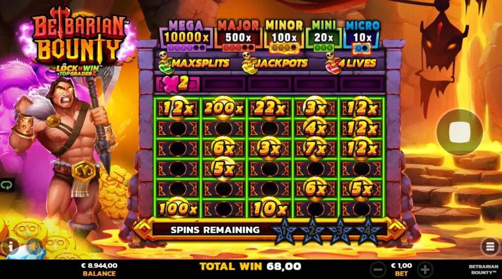 Betbarian Bounty God Mode Link'n Win