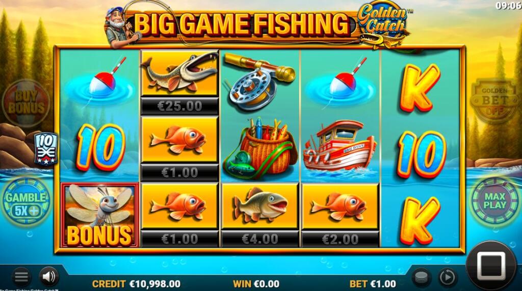 Big Game Fishing Golden Catch Base Game