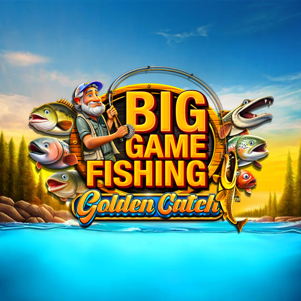 Big Game Fishing Golden Catch Logo