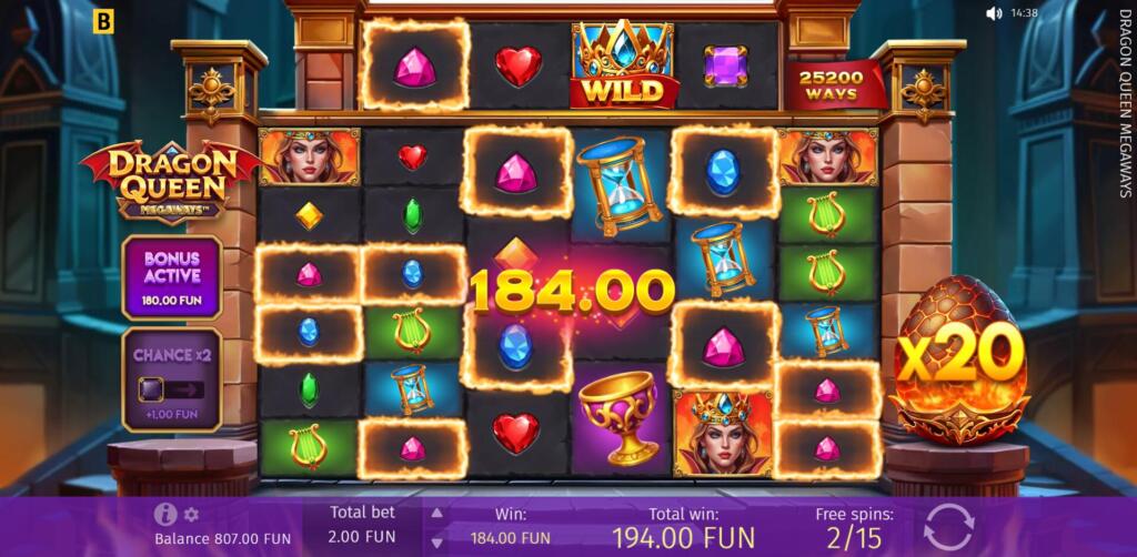 Dragon Queen Megaways Free Spins
