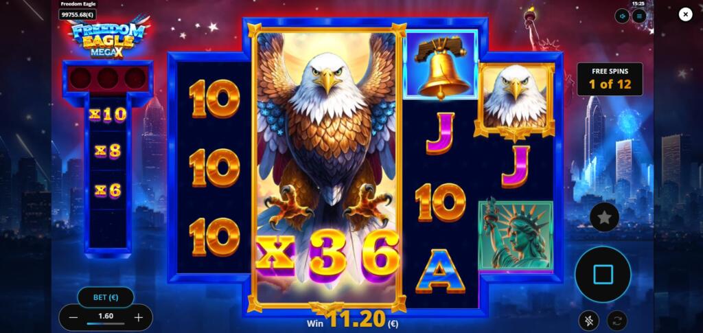Freedom Eagle Stacks Combine, Multiplying their Multiplier Values