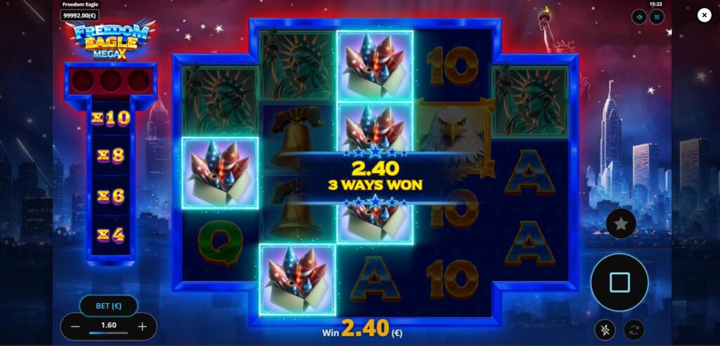 Freedom Eagle Mega X Ways to Win