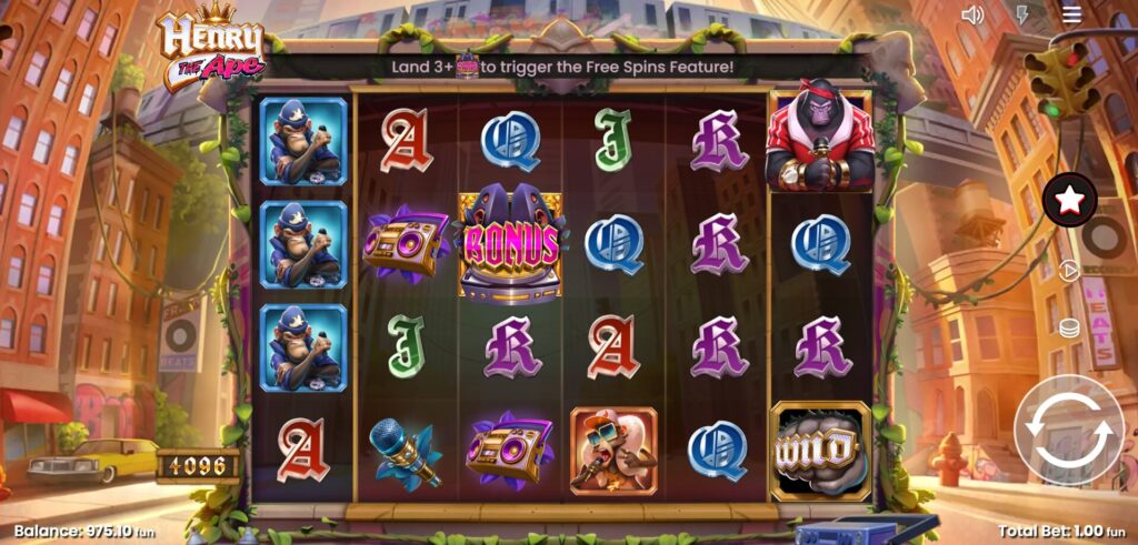 Henry the Ape Base Game