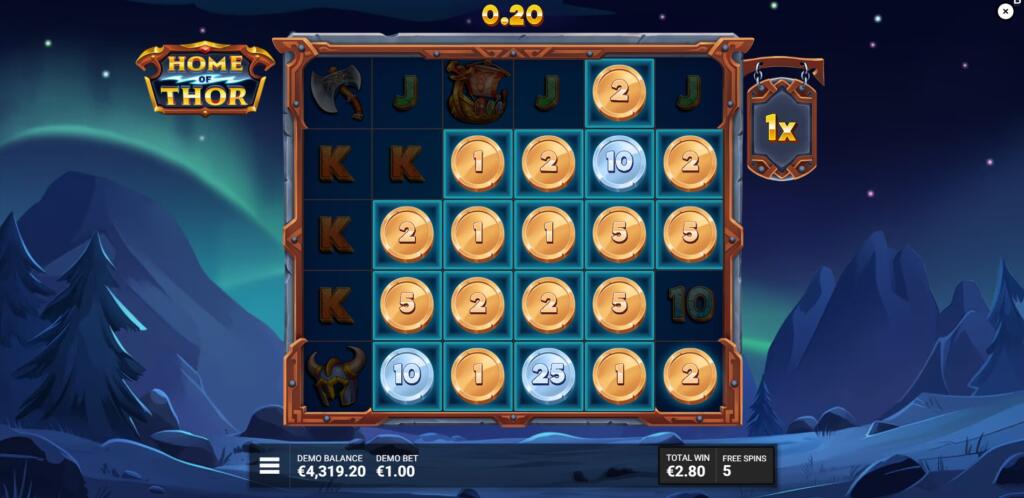 Home of Thor Valhalla Free Spins