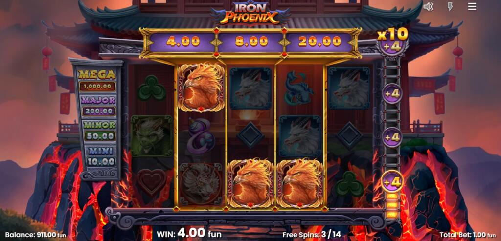 Iron Phoenix Free Spins