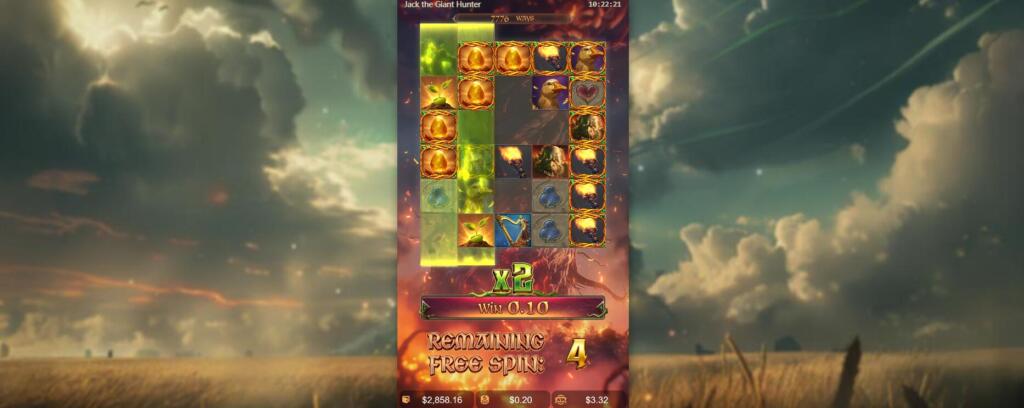 Jack the Giant Hunter Free Spins