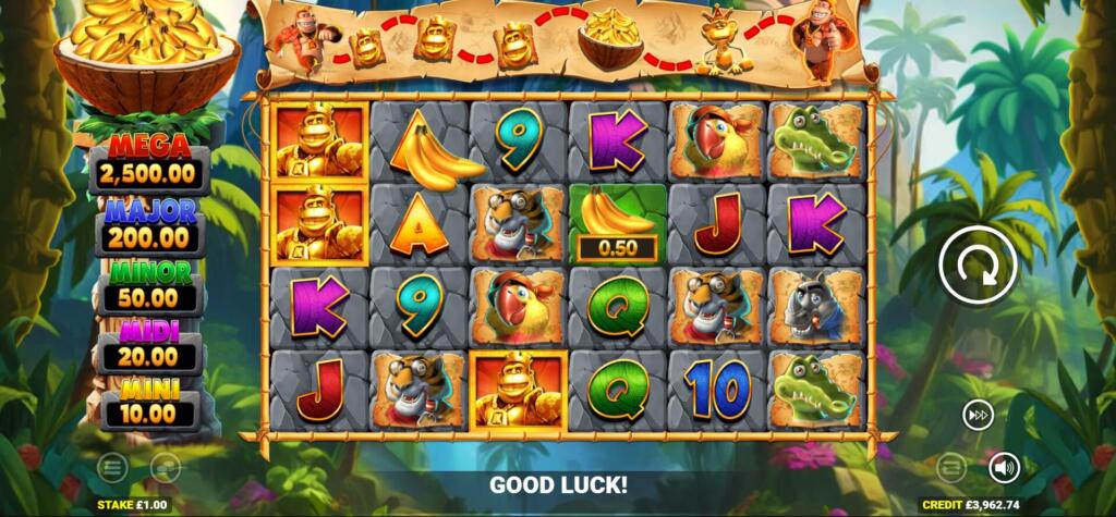 King Kong Cash Even Bigger Bananas 4 Banana Blitz Pot