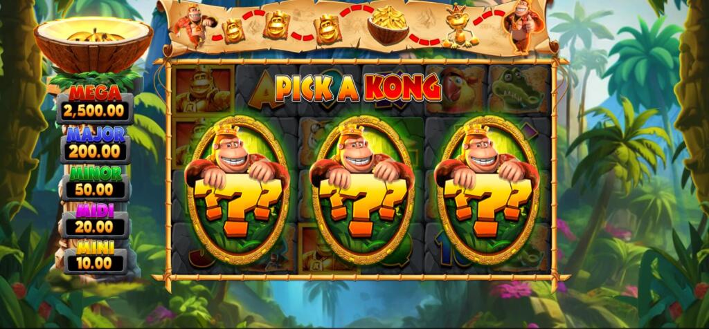 King Kong Cash Even Bigger Bananas 4 Pick a Kong