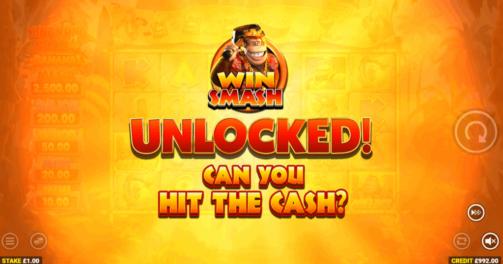 King Kong Cash Even Bigger Bananas 4 Win Smash