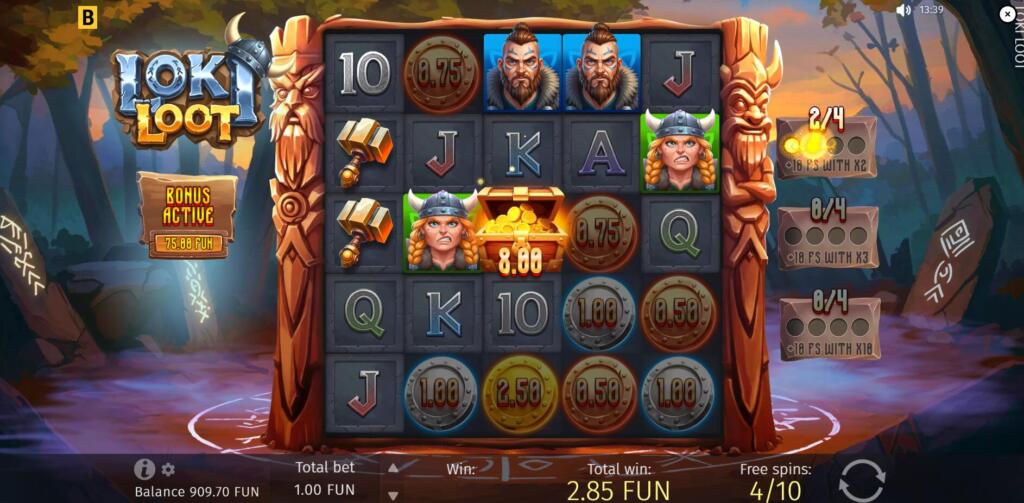 Loki Loot Free Spins
