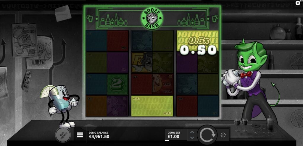 Match two halves of the same symbol to trigger payouts between 0.5x and 12,500x your bet