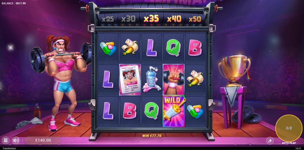 Transformers Free Spins