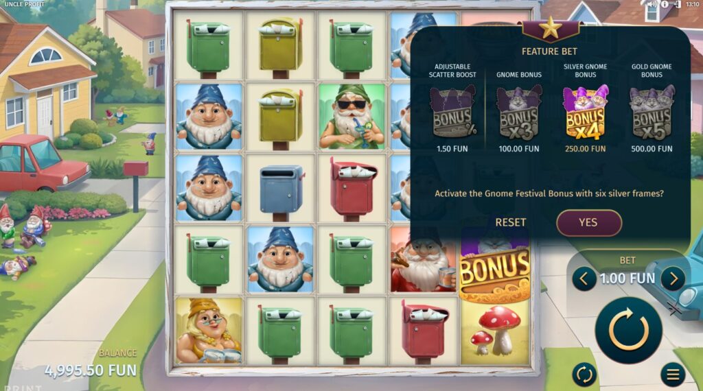 Uncle Profit Bonus Buy Options