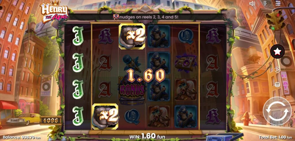 Wild symbols reveal a Multiplier between x2 and x20 when part of a win