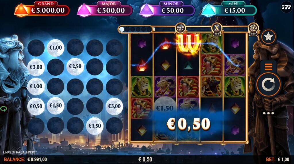 Wins Occur When 3+ Matching Symbols Fall on Reels 1-5