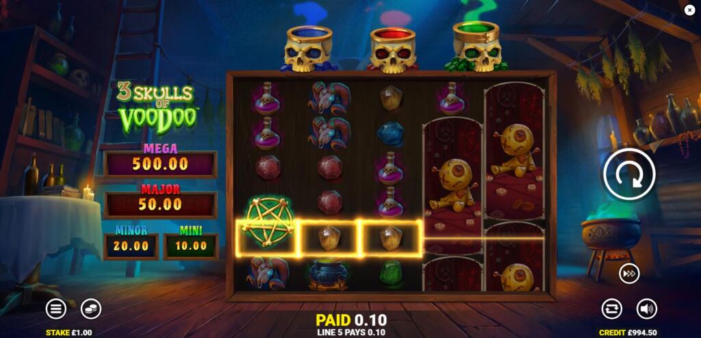 Wins Occur When 3+ Matching Symbols Land From the Lefmost Reel