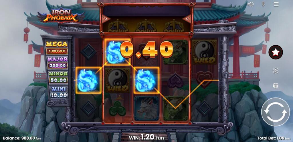 Wins occur when 3+ matching symbols land from left to right, across reels 1-5