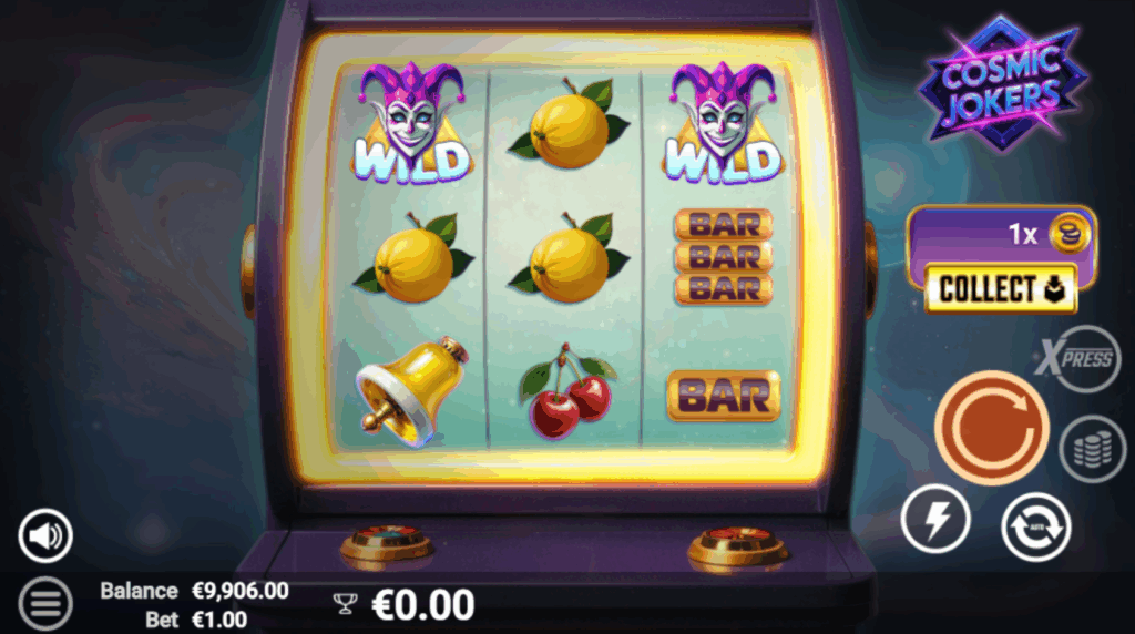 Bonus Frequency and Feature Triggering on cosmic jokers slot