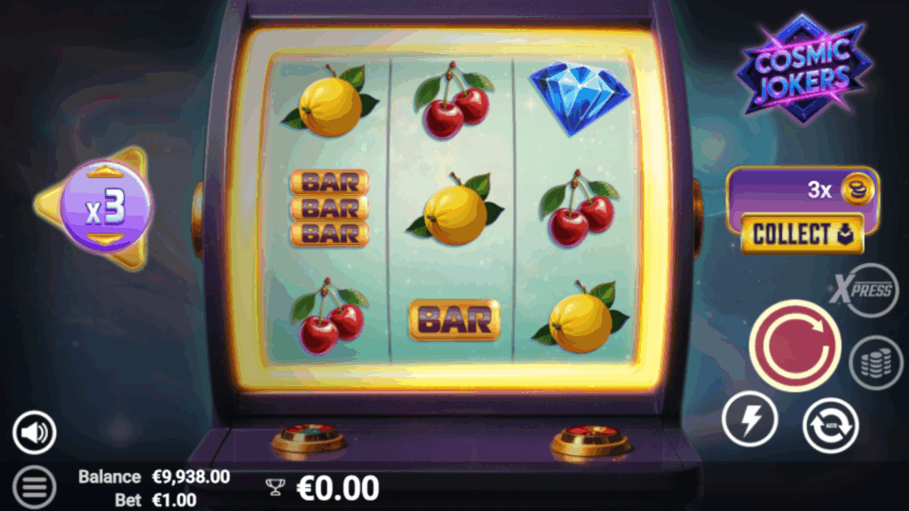 Gameplay Flow and Pacing on cosmic jokers slot