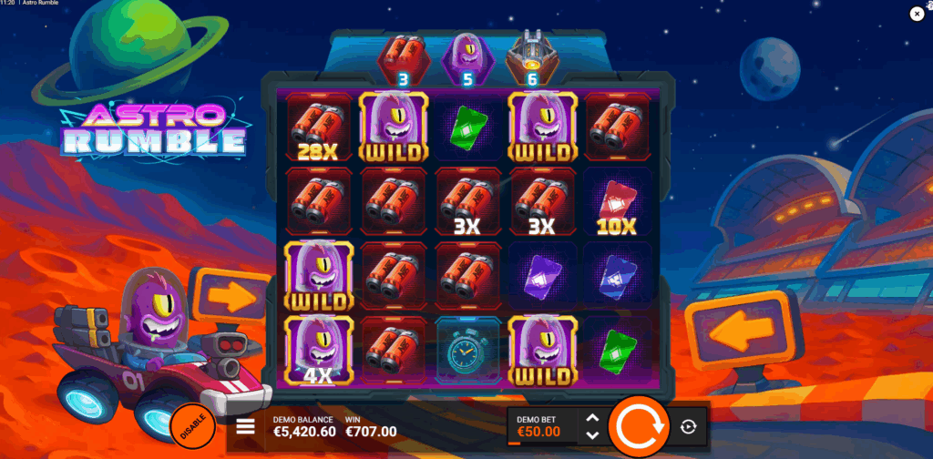 Astro Rumble Pot Features