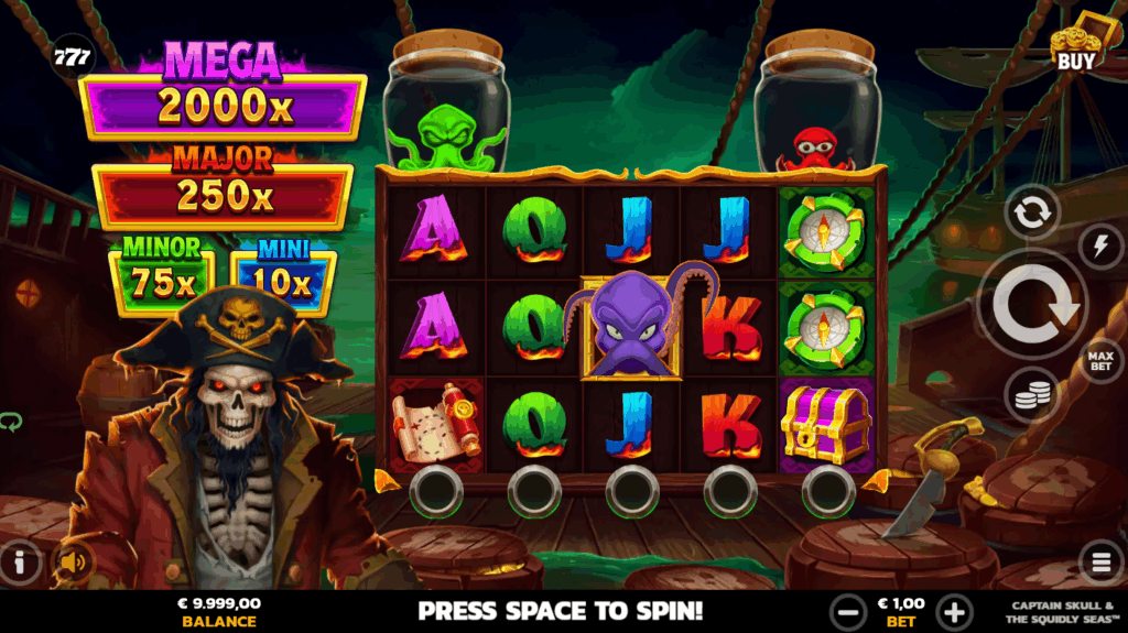 Captain Skull & the Squidly Seas Base Game