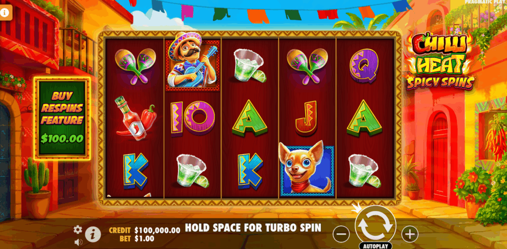 Chilli Heat Spicy Spins Base Game