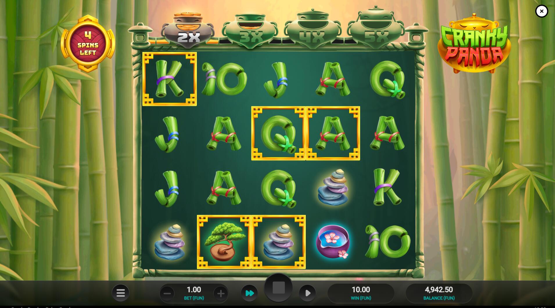 Cranky Panda Free Spins