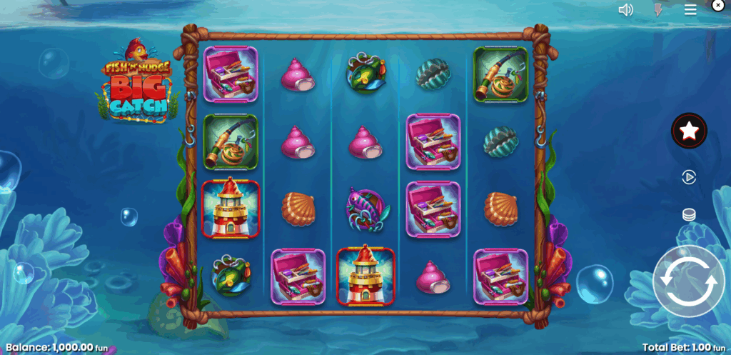 Fish 'n' Nudge Big Catch Base Game