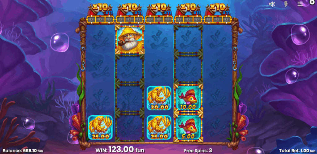 Fish 'n' Nudge Big Catch Free Spins