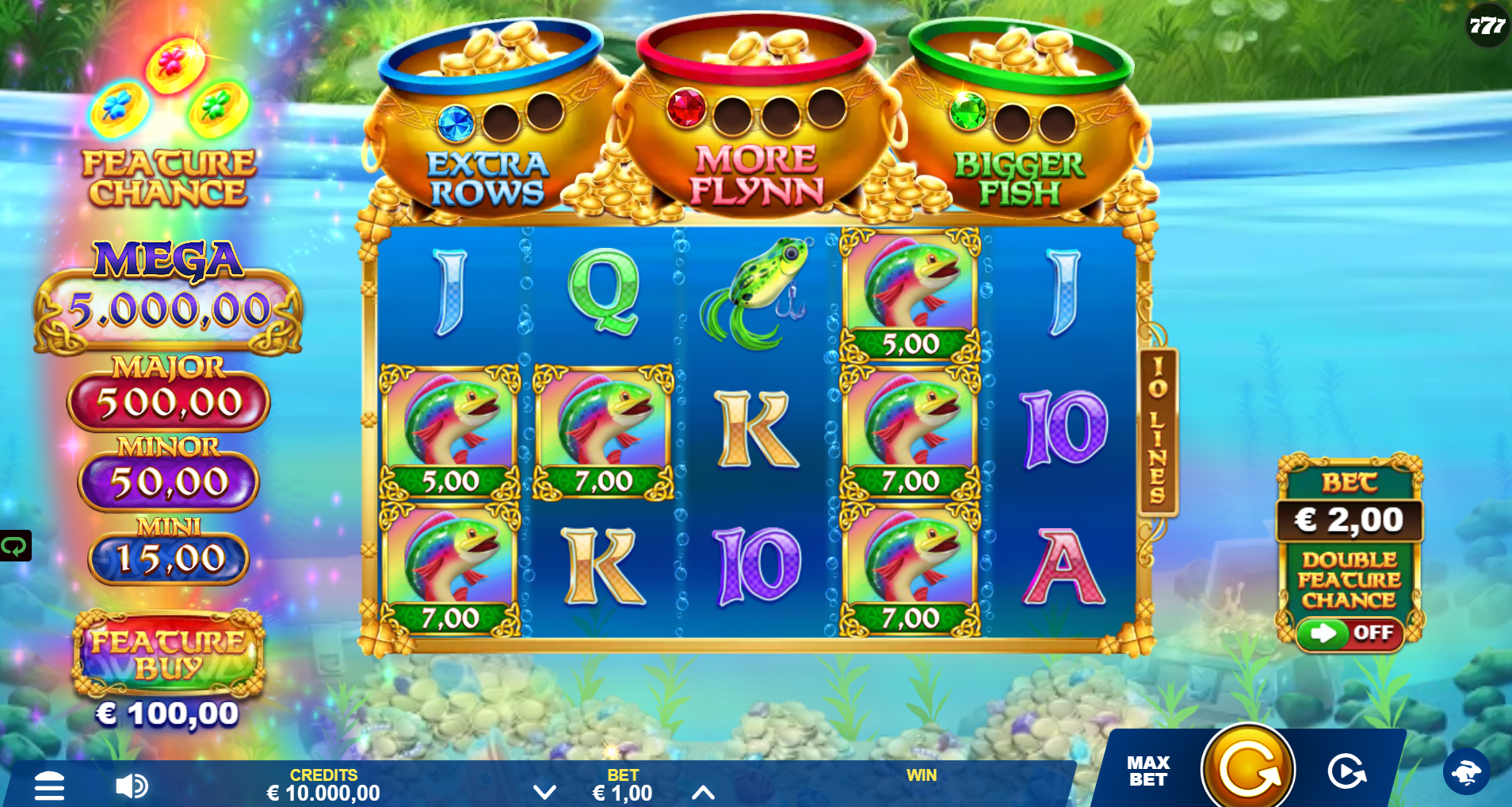 Fishin' Pots of Gold Base Game