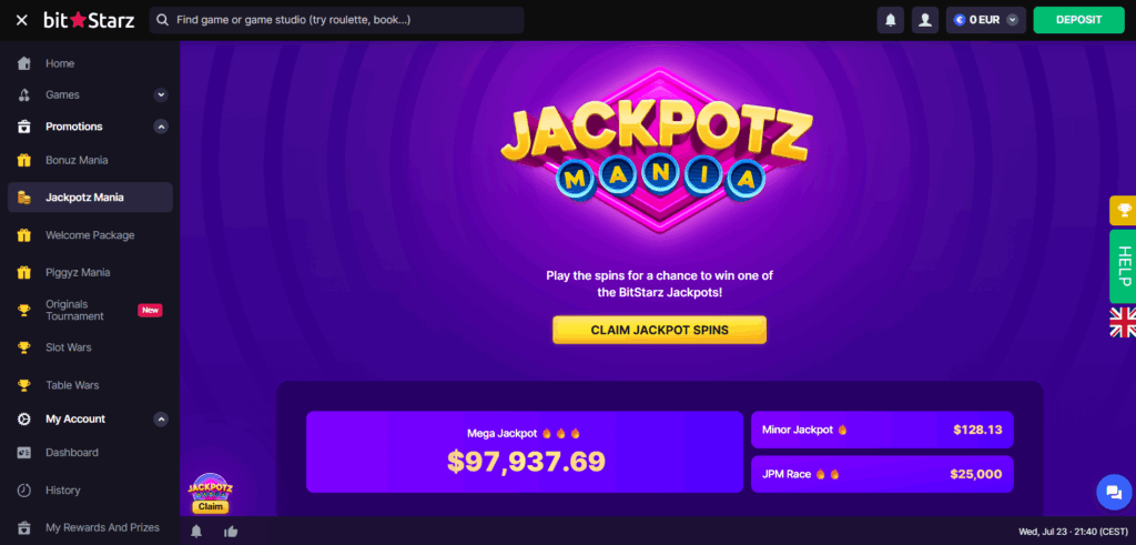 Jackpotz Mania