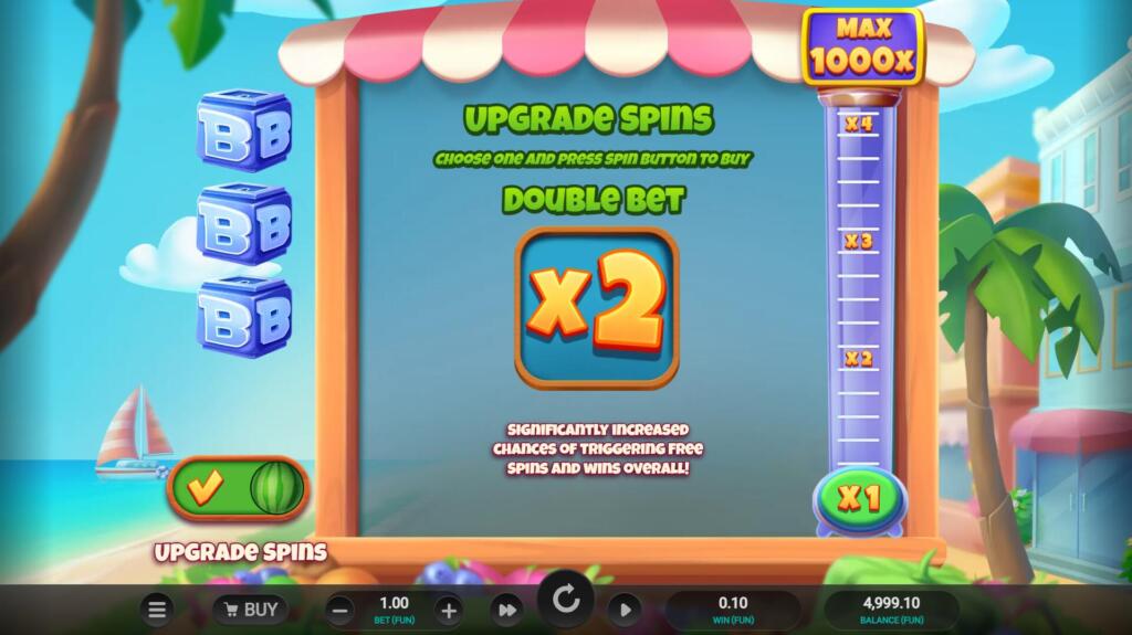 Jumbo Juicy Upgrade Spins
