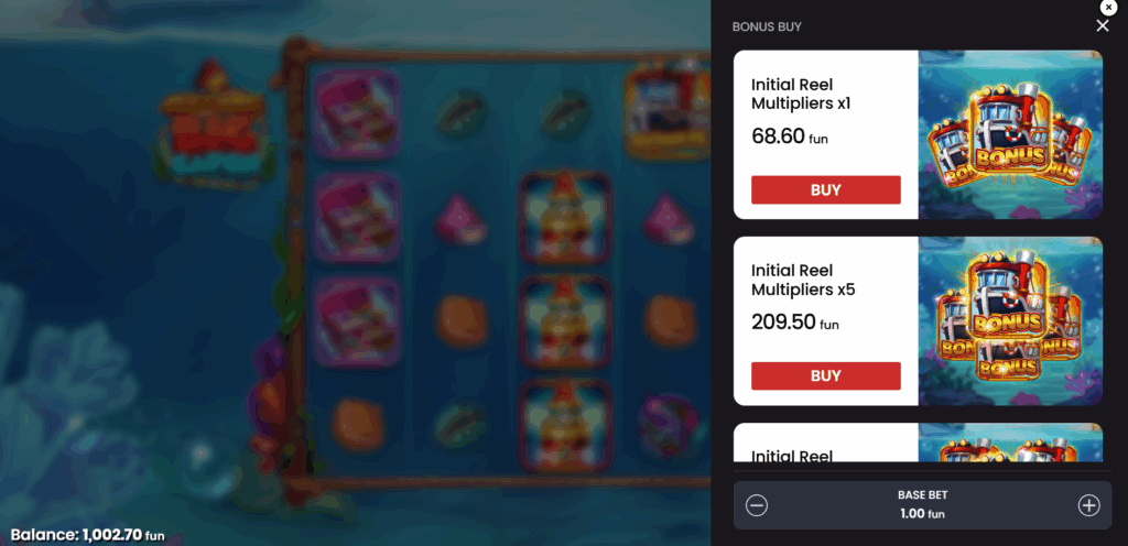 Non-UK Players Can Purchase up to 4 Bonus Buy Options