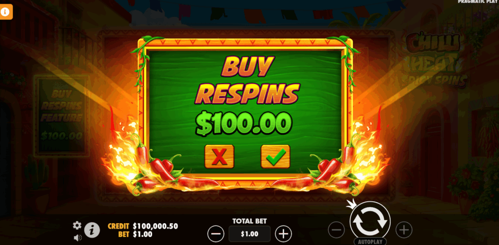 Non-UK Players Can Utilise the Bonus Buy Option for 100x Their Bet