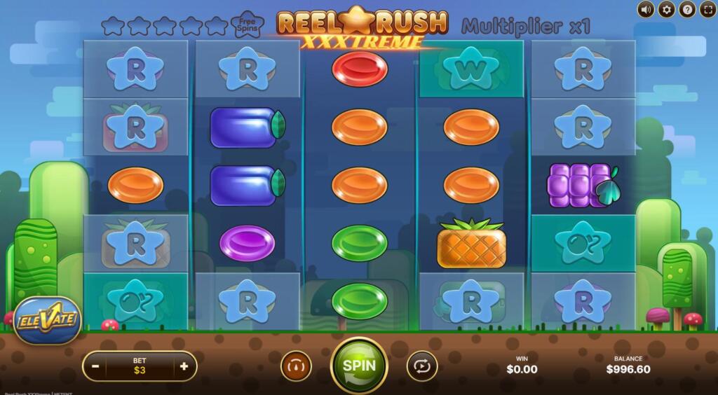 Reel Rush XXXtreme Base Game