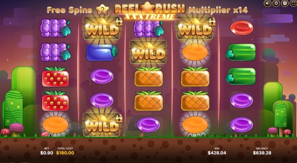 Reel Rush XXXtreme Free Spins