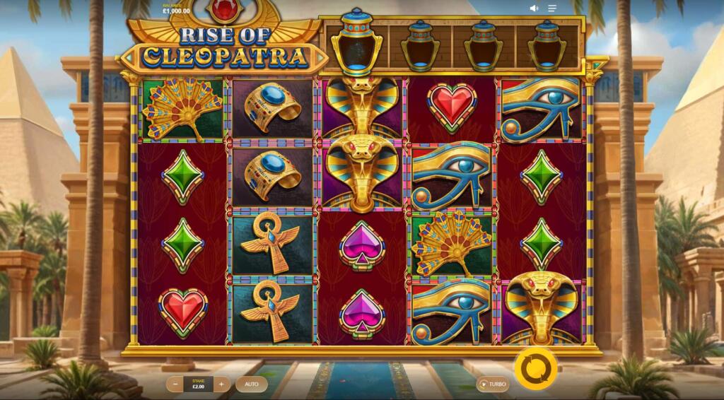 Rise of Cleopatra Slot Base Game
