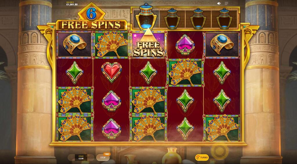 Rise of Cleopatra slot free spins