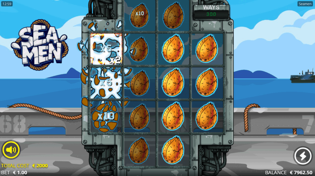 Seamen Coconut Spins Feature