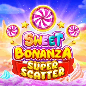 Sweet Bonanza Super Scatter Logo