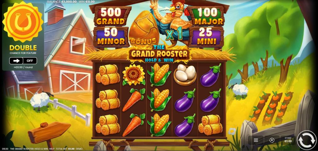 The Grand Rooster Slot Base Game