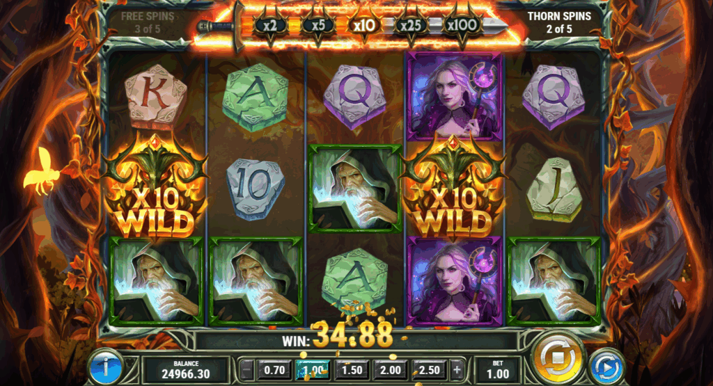 The Green Knight Oath of Thorns Free Spins