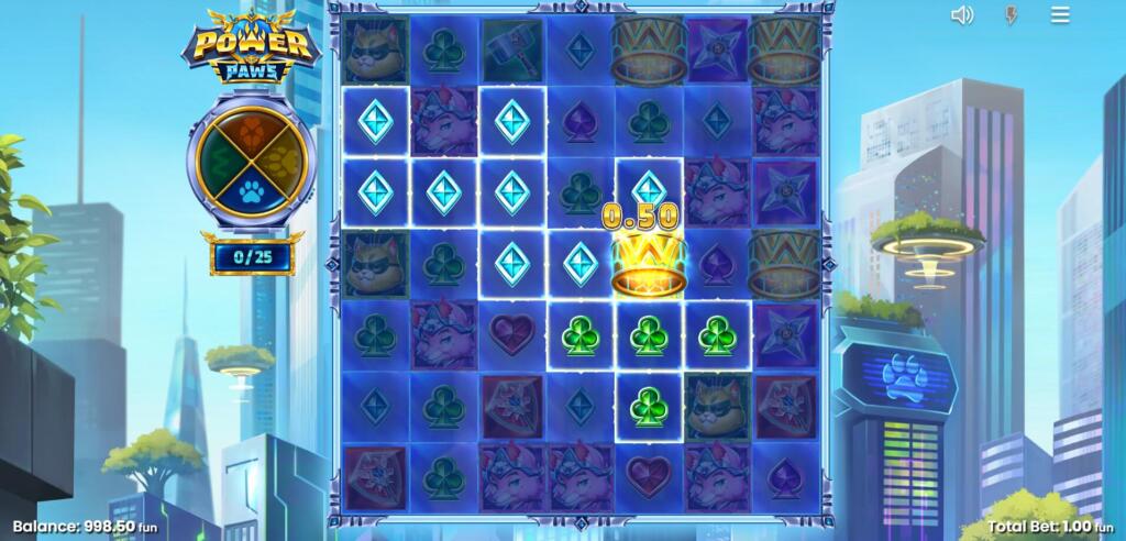 Winning Clusters are Removed From the Grid Via an Avalanche Feature