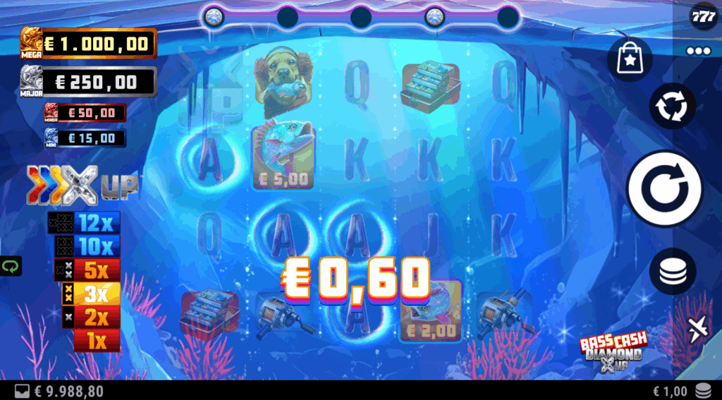 Wins Occur When 3-5 Symbols Land on Reels 1-5