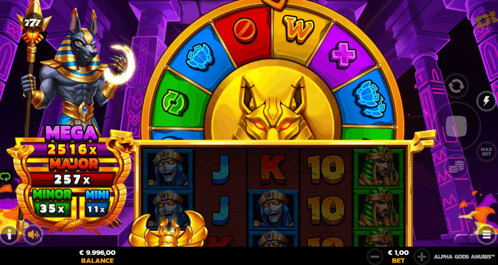 Alpha Gods Anubis Almighty Wild Wheel