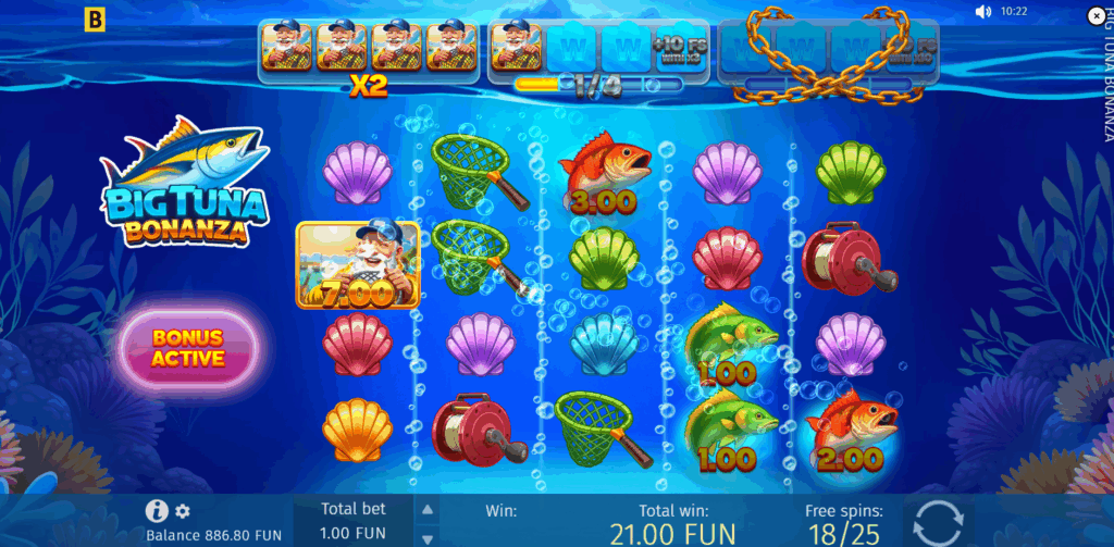 BigTuna Bonanza Free Spins