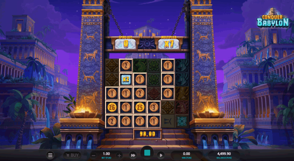Conquer Babylon Super Free Spins