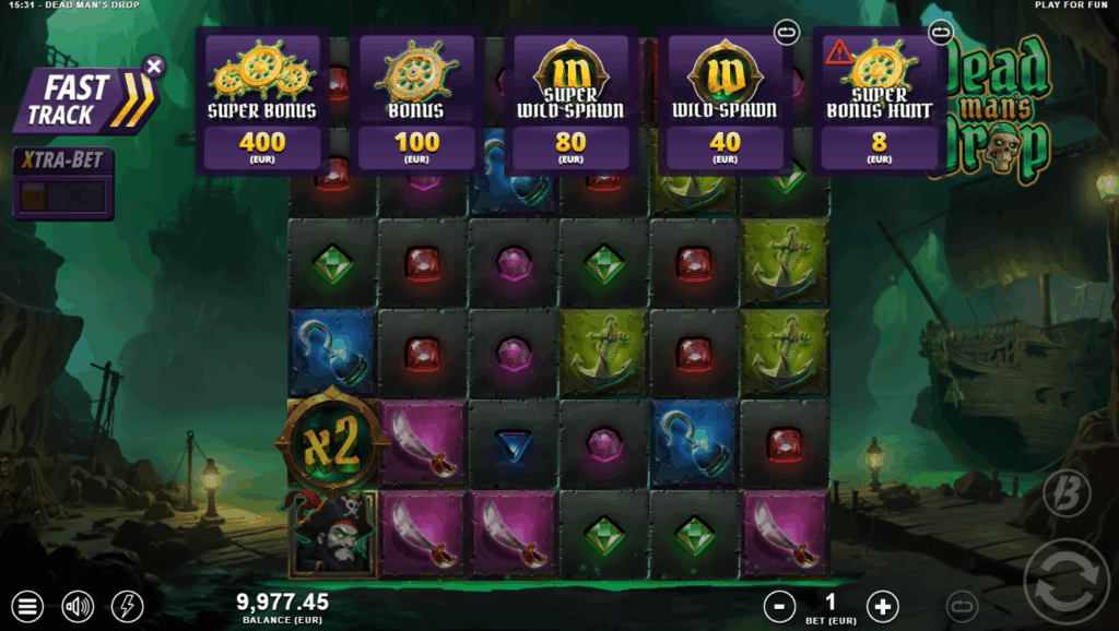 Dead Man's Drop Bonus Buy Options