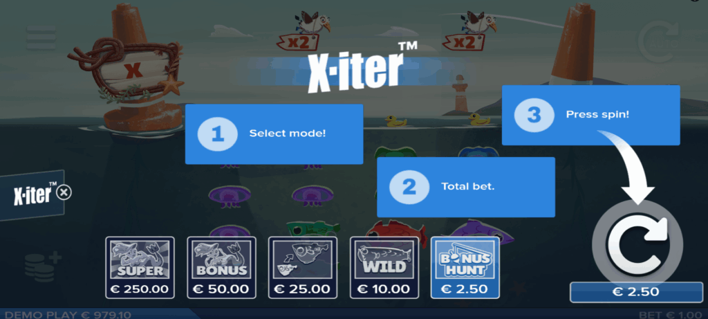 Fish and Bird X-iter Options